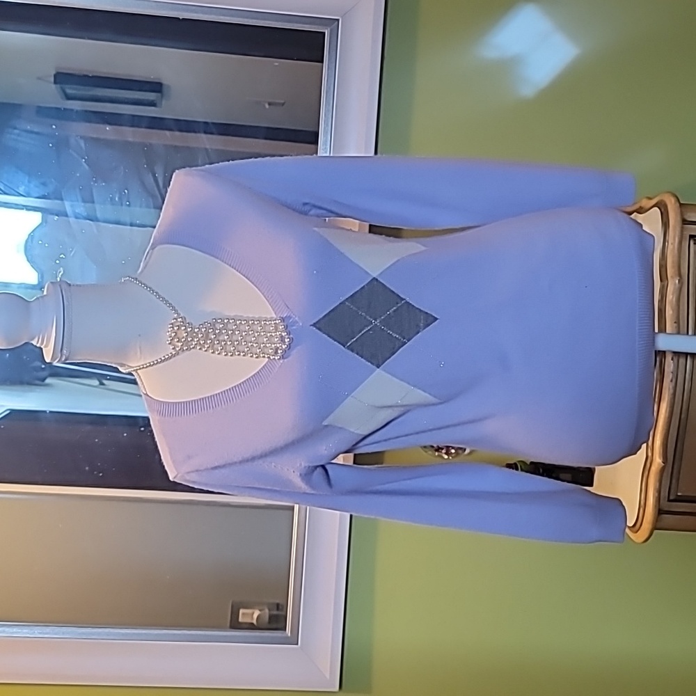NY& Company Argyle Sweater